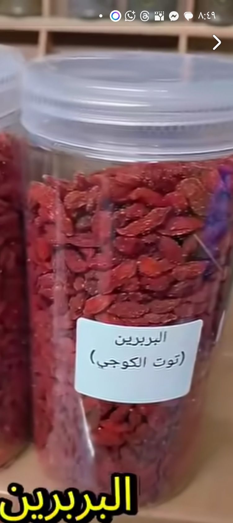 بربرين  (توت الكوجي)